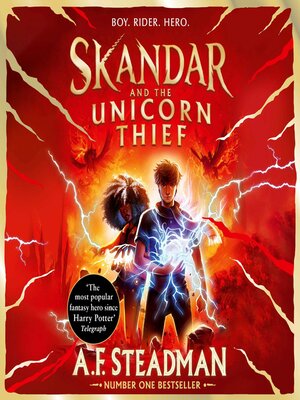 cover image of Skandar and the Unicorn Thief